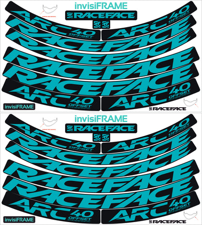 Raceface ARC 40 Offset 27.5 Decals