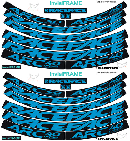 Raceface ARC 40 Offset 29er Decals