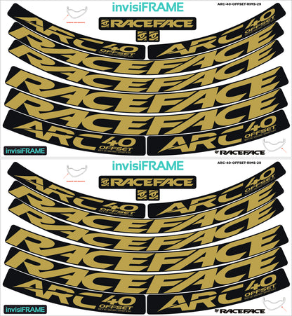 Raceface ARC 40 Offset 29er Decals
