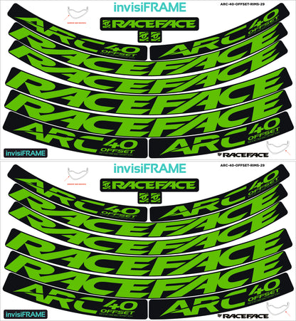 Raceface ARC 40 Offset 29er Decals