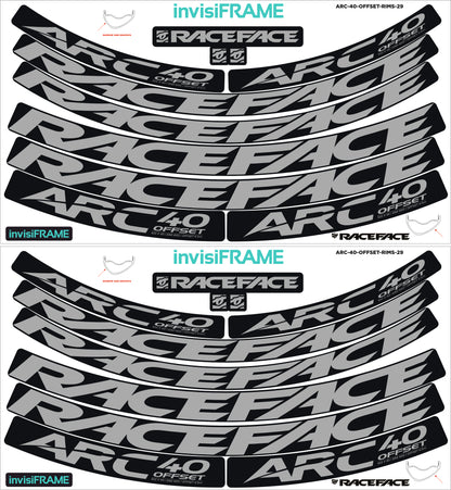 Raceface ARC 40 Offset 29er Decals