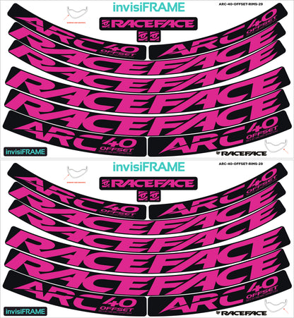 Raceface ARC 40 Offset 29er Decals