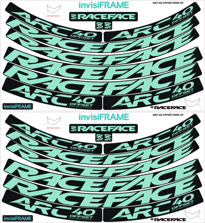 Raceface ARC 40 Offset 29er Decals