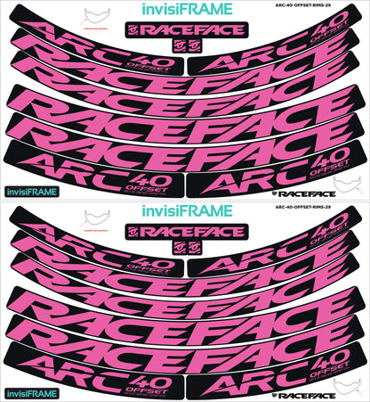 Raceface ARC 40 Offset 29er Decals