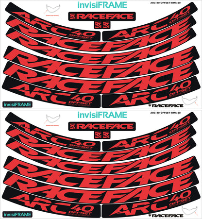 Raceface ARC 40 Offset 29er Decals