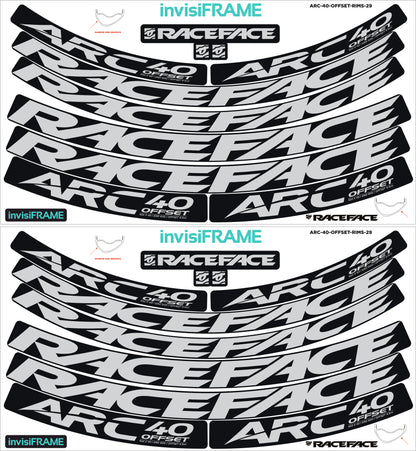 Raceface ARC 40 Offset 29er Decals