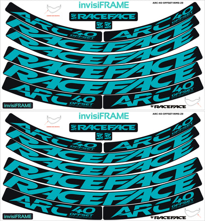 Raceface ARC 40 Offset 29er Decals