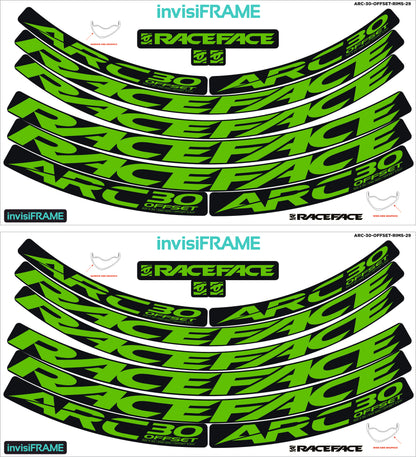 Raceface ARC 30 Offset 29er Decals