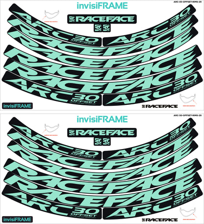 Raceface ARC 30 Offset 29er Decals