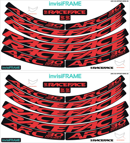 Raceface ARC 30 Offset 29er Decals