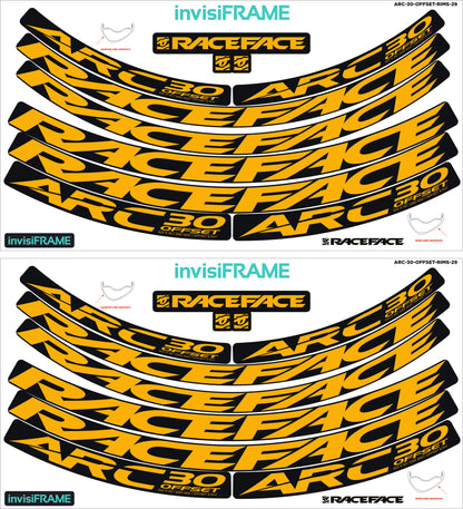 Raceface ARC 30 Offset 29er Decals