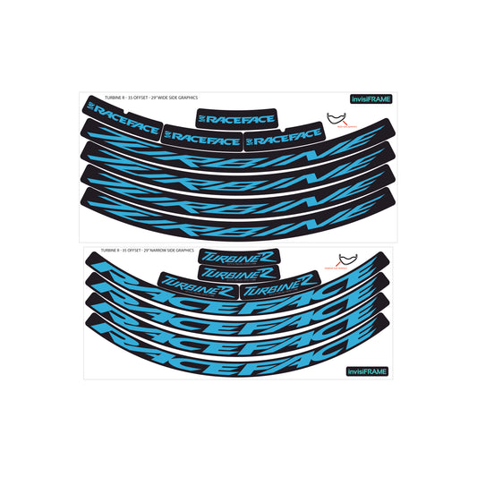Raceface Turbine R Offset 29er Decals