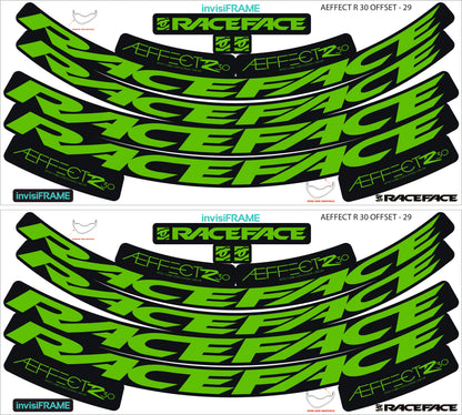 Raceface  AEFFECT R 30 Offset 29er Decals