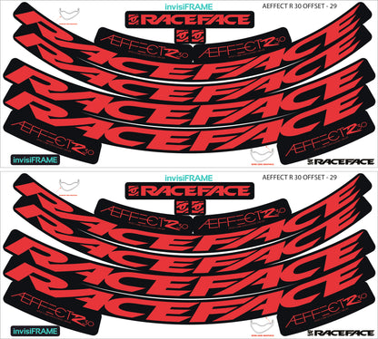 Raceface  AEFFECT R 30 Offset 29er Decals