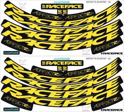 Raceface  AEFFECT R 30 Offset 29er Decals