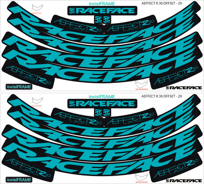 Raceface  AEFFECT R 30 Offset 29er Decals