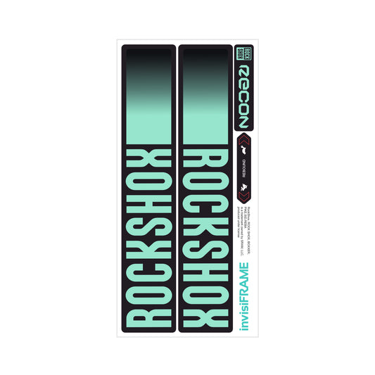 Rock Shox Recon Gold Silver Boost 2023 Decals