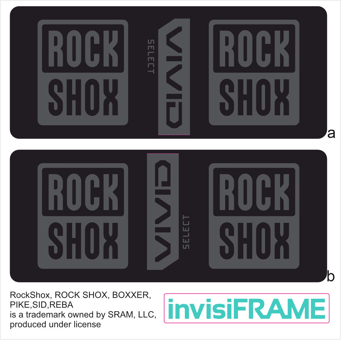 Rock Shox Vivid Coil Select 2025 Decals