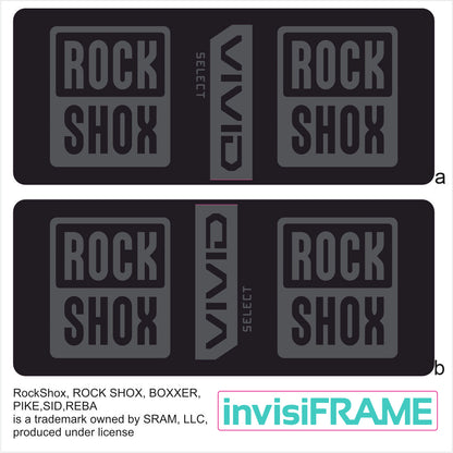Rock Shox Vivid Coil Select 2025 Decals
