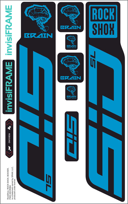 Rock Shox SID SL BRAIN 2025 Decals