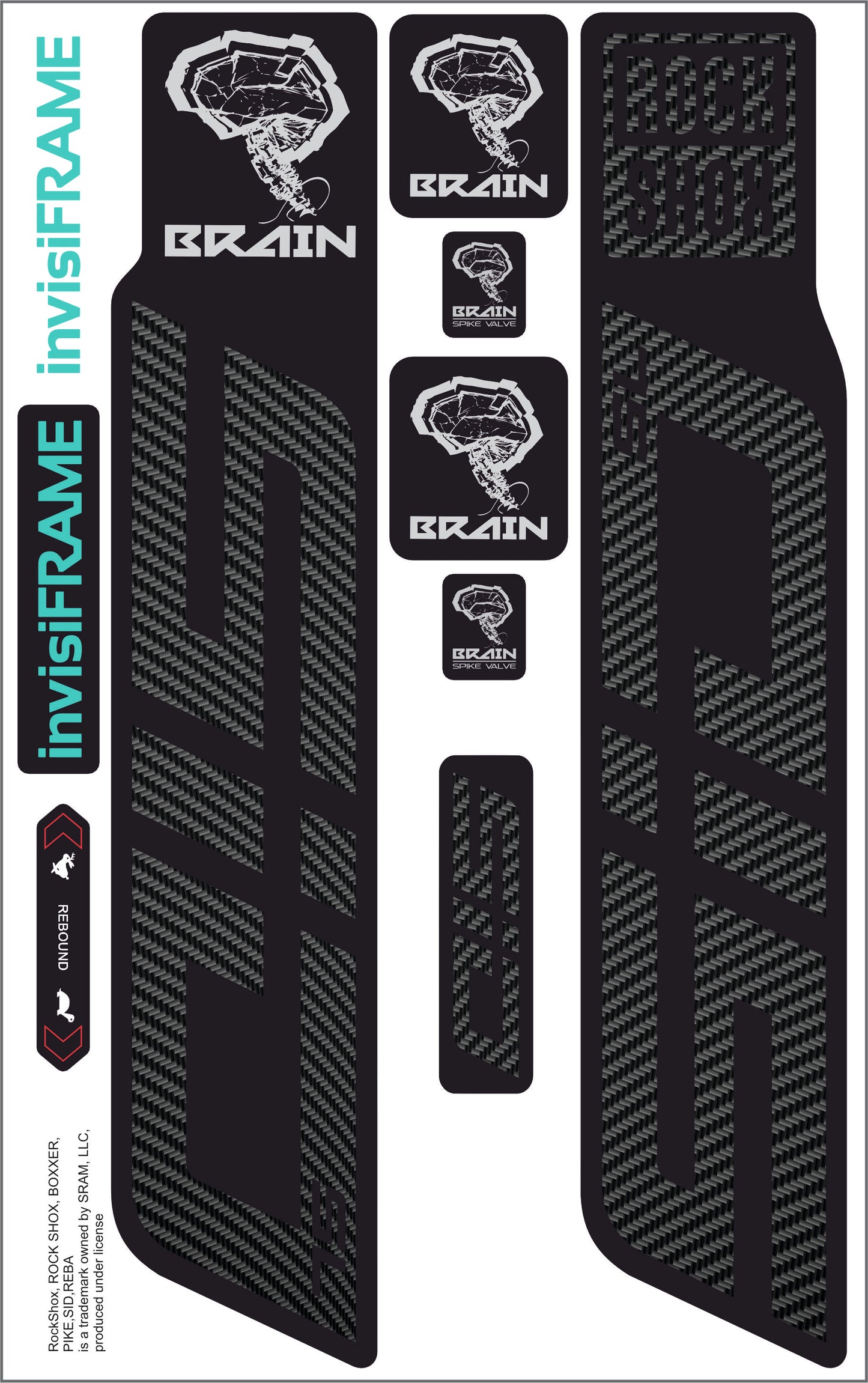 Rock Shox SID SL BRAIN 2025 Decals