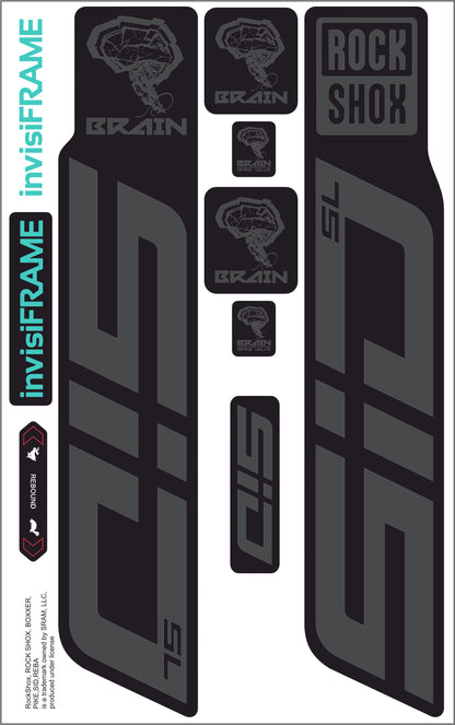 Rock Shox SID SL BRAIN 2025 Decals