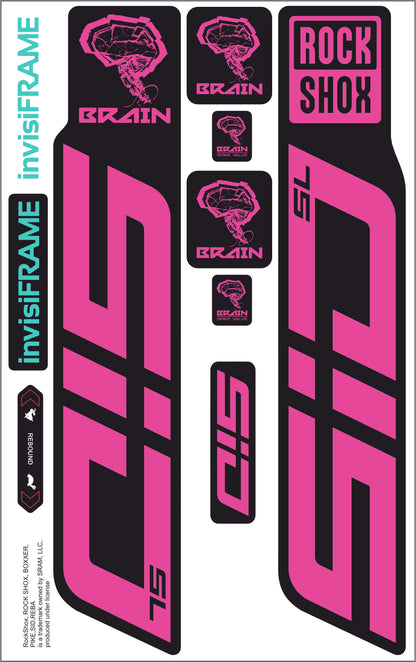 Rock Shox SID SL BRAIN 2025 Decals
