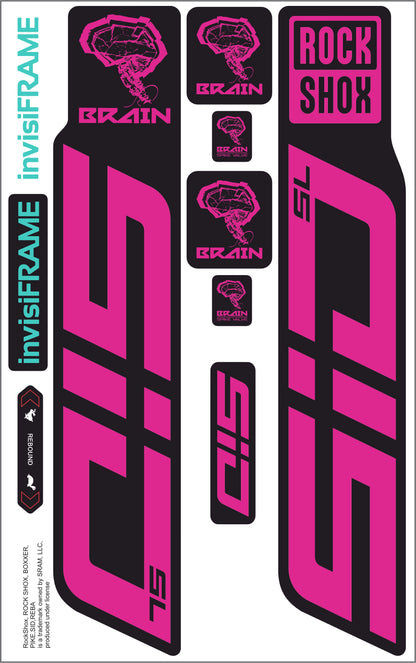 Rock Shox SID SL BRAIN 2025 Decals