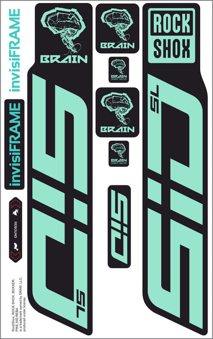 Rock Shox SID SL BRAIN 2025 Decals