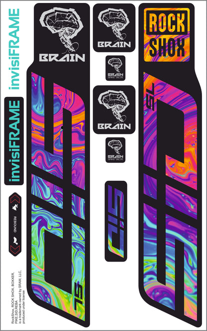 Rock Shox SID SL BRAIN 2025 Decals