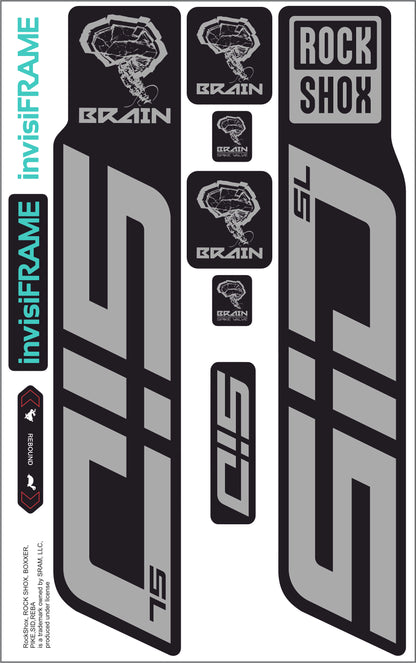 Rock Shox SID SL BRAIN 2025 Decals