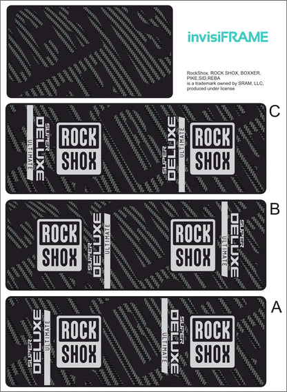 Rock Shox Super Deluxe Ultimate Decals 2025