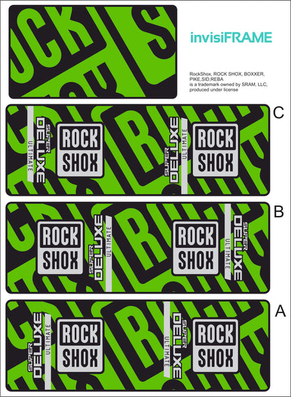 Rock Shox Super Deluxe Ultimate Decals 2025