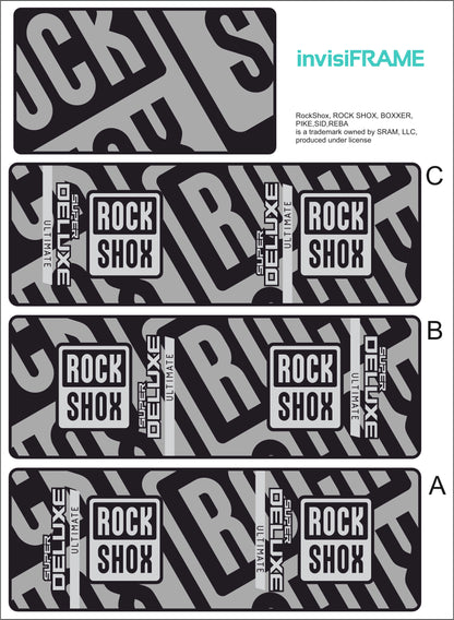 Rock Shox Super Deluxe Ultimate Decals 2025
