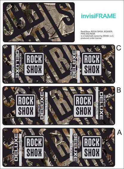 Rock Shox Super Deluxe Ultimate Decals 2025