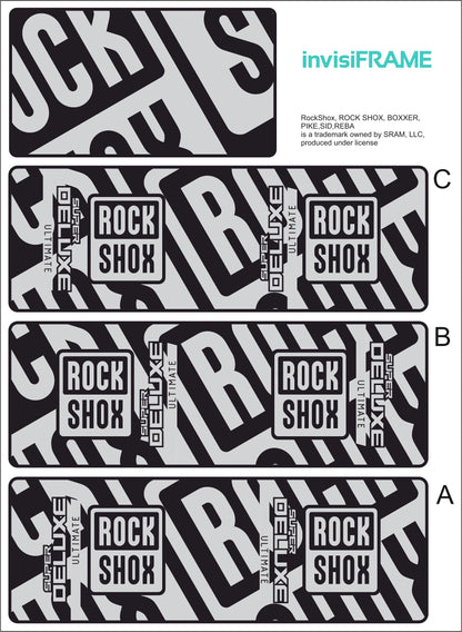 Rock Shox Super Deluxe Ultimate Decals 2025