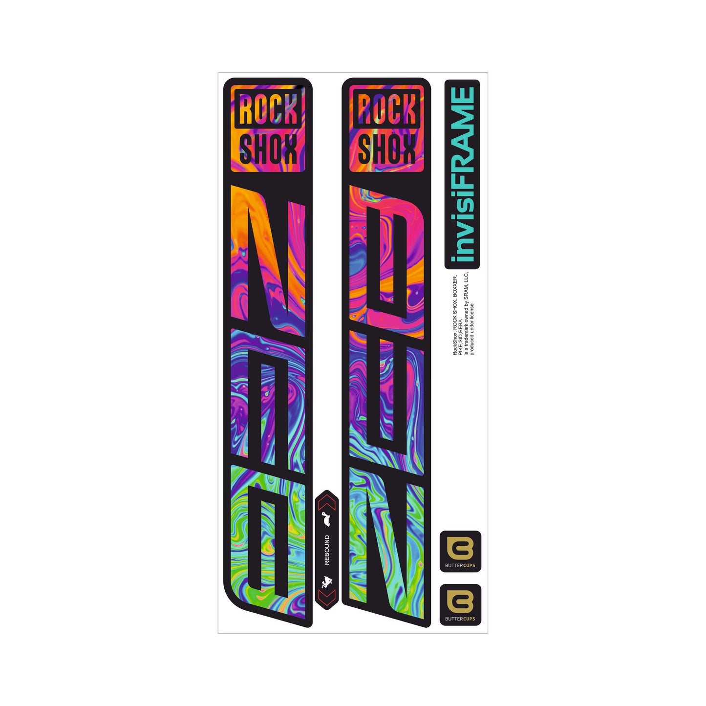 Rock Shox ZEB R 2027 Decals