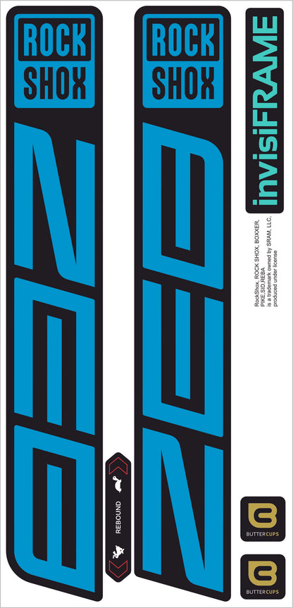 Rock Shox ZEB R 2027 Decals