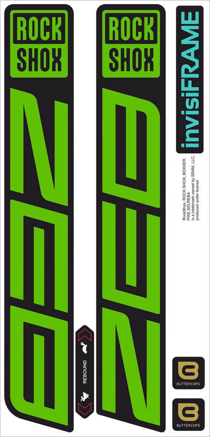 Rock Shox ZEB R 2027 Decals