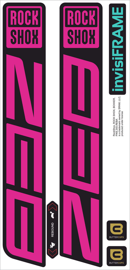 Rock Shox ZEB R 2027 Decals