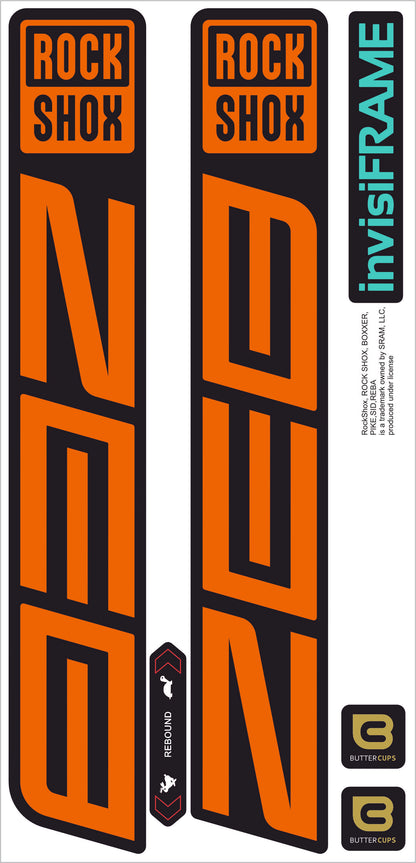 Rock Shox ZEB R 2027 Decals