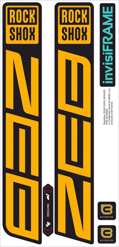 Rock Shox ZEB R 2027 Decals