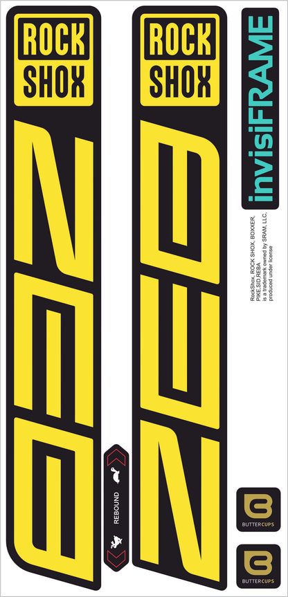 Rock Shox ZEB R 2027 Decals