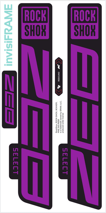 Rock Shox ZEB Select 2023 Decals