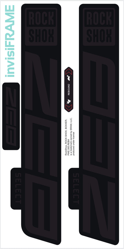 Rock Shox ZEB Select 2023 Decals