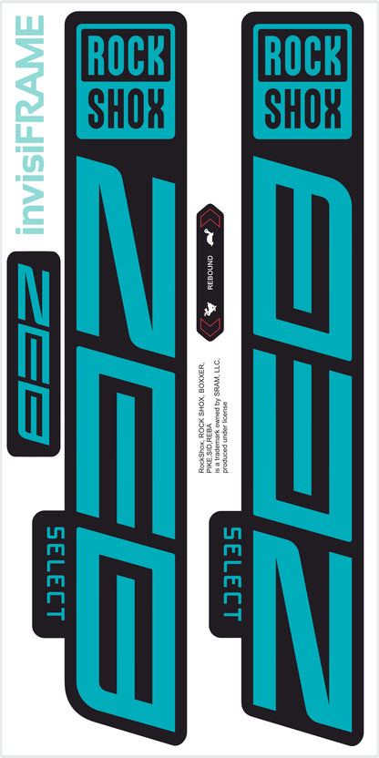 Rock Shox ZEB Select 2023 Decals