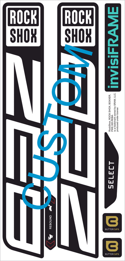 Rock Shox ZEB Select 2027 Decals