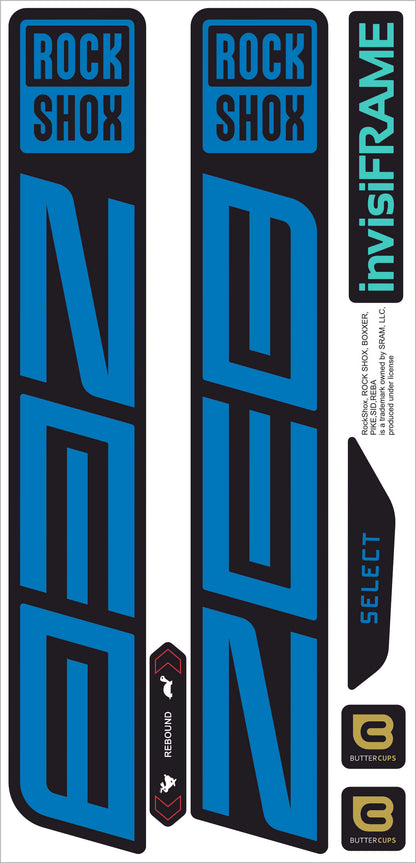 Rock Shox ZEB Select 2027 Decals