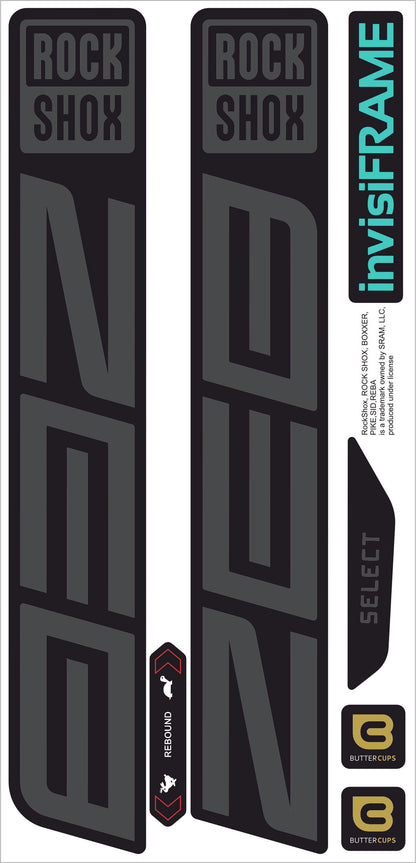 Rock Shox ZEB Select 2027 Decals
