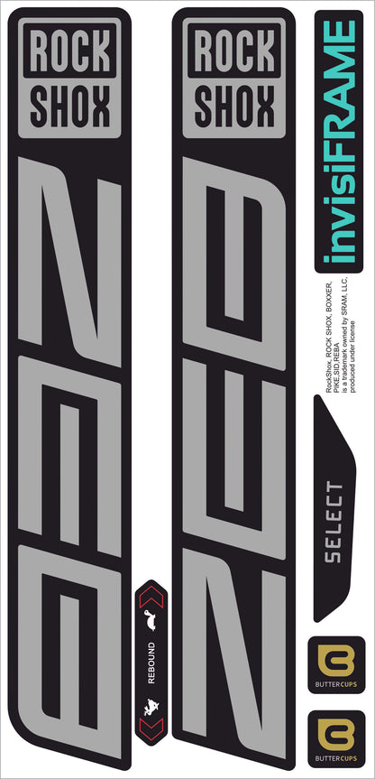 Rock Shox ZEB Select 2027 Decals